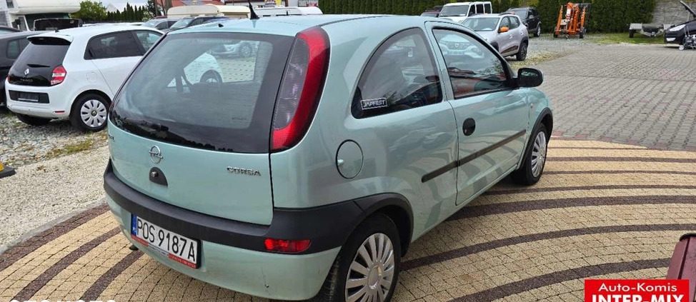 Opel Corsa cena 3300 przebieg: 93000, rok produkcji 2001 z Zagórz małe 191